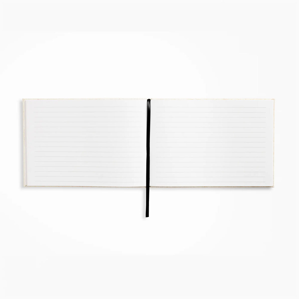 Heather Grey Linen Guestbook