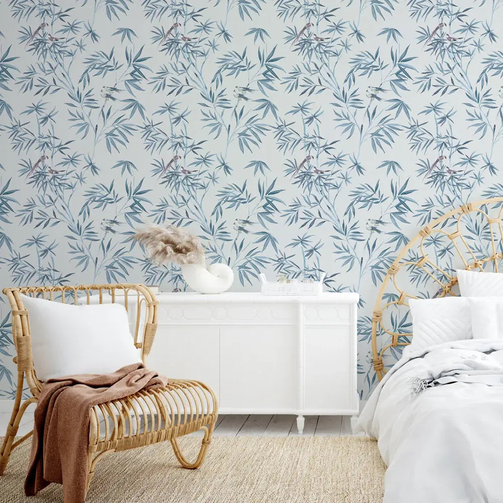 Bamboo Chinoiserie Peel & Stick Wallpaper