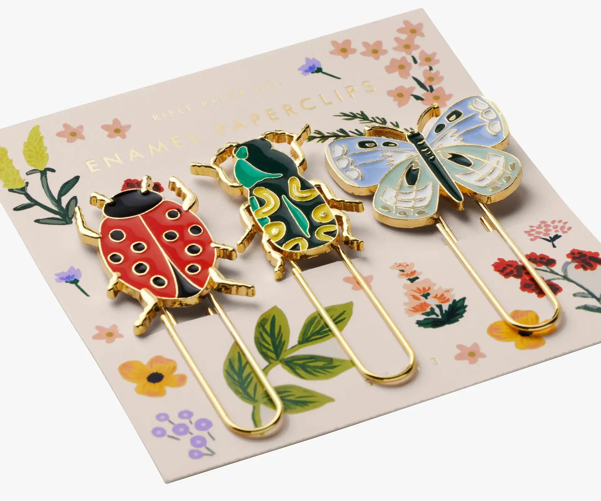 Rifle Paper Co. Enamel Paper Clip Set