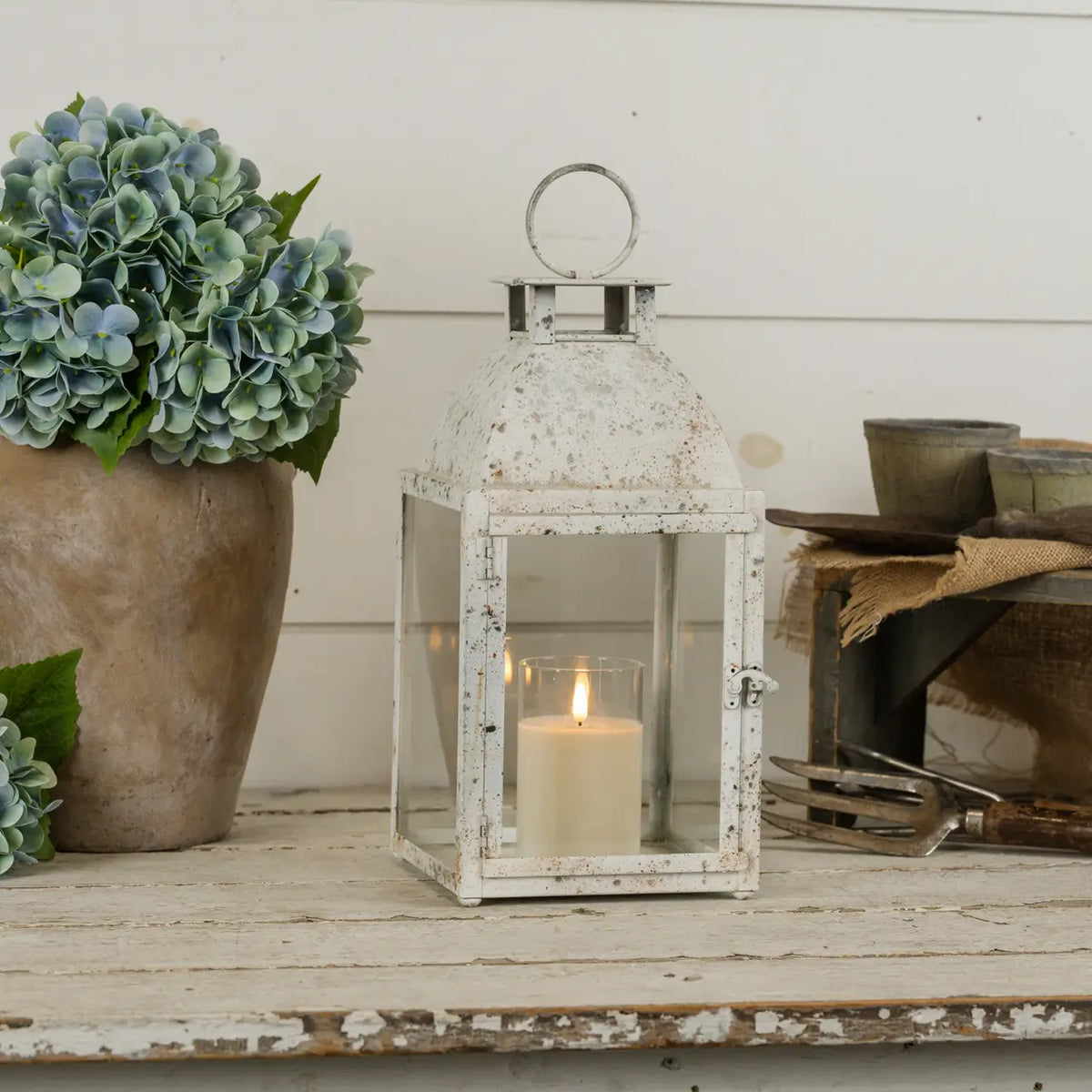 Aged White Lantern