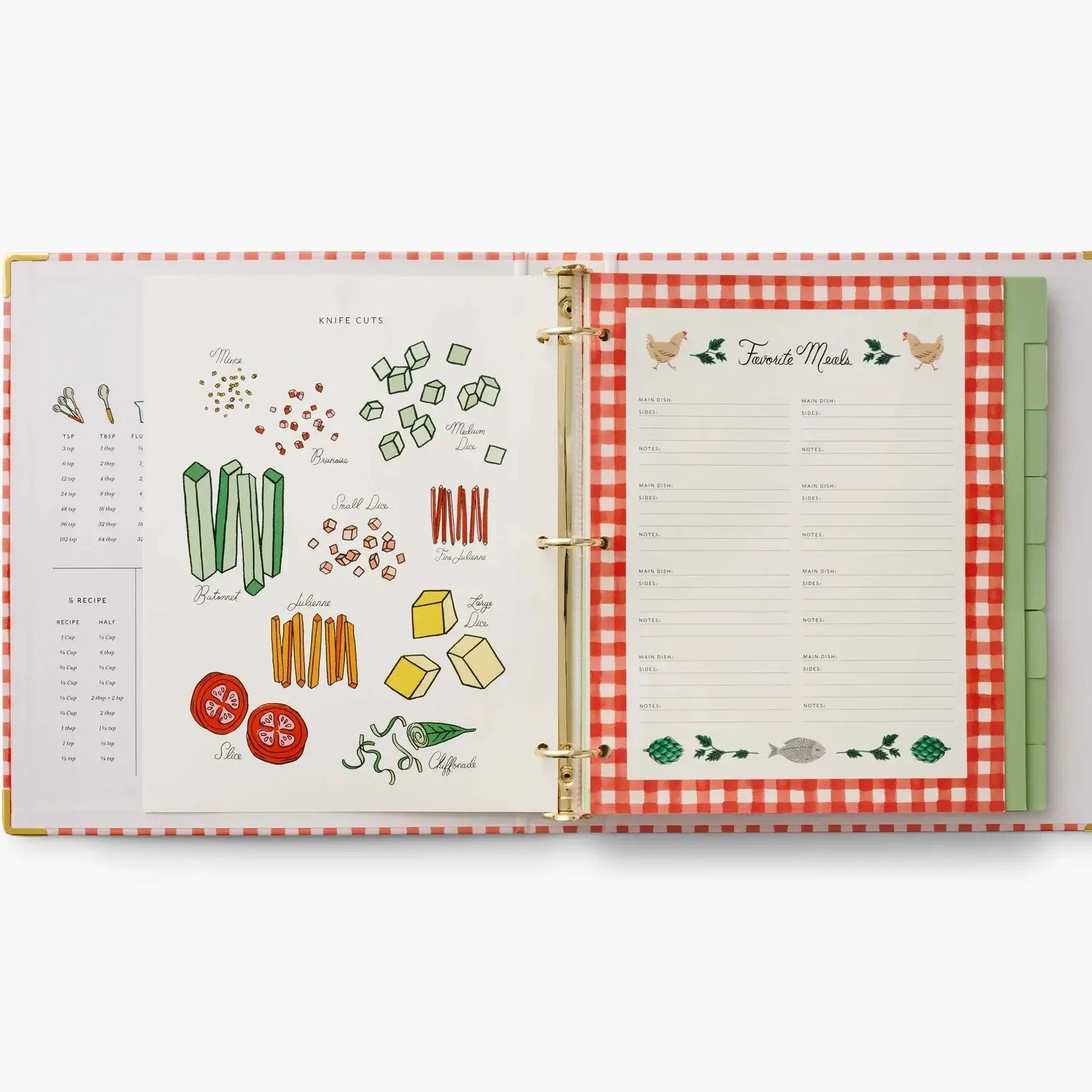 Rifle Paper Co. Cherry Farm Recipe Binder