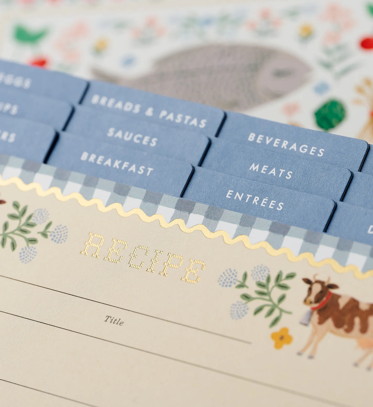 Rifle Paper Co. Home Sweet Home Recipe Tin