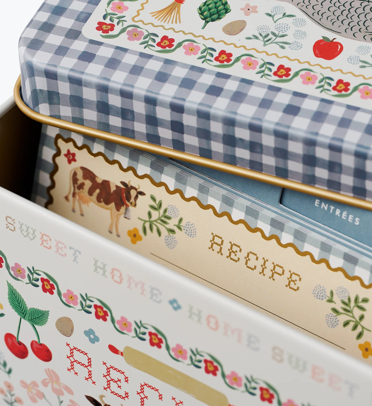 Rifle Paper Co. Home Sweet Home Recipe Tin