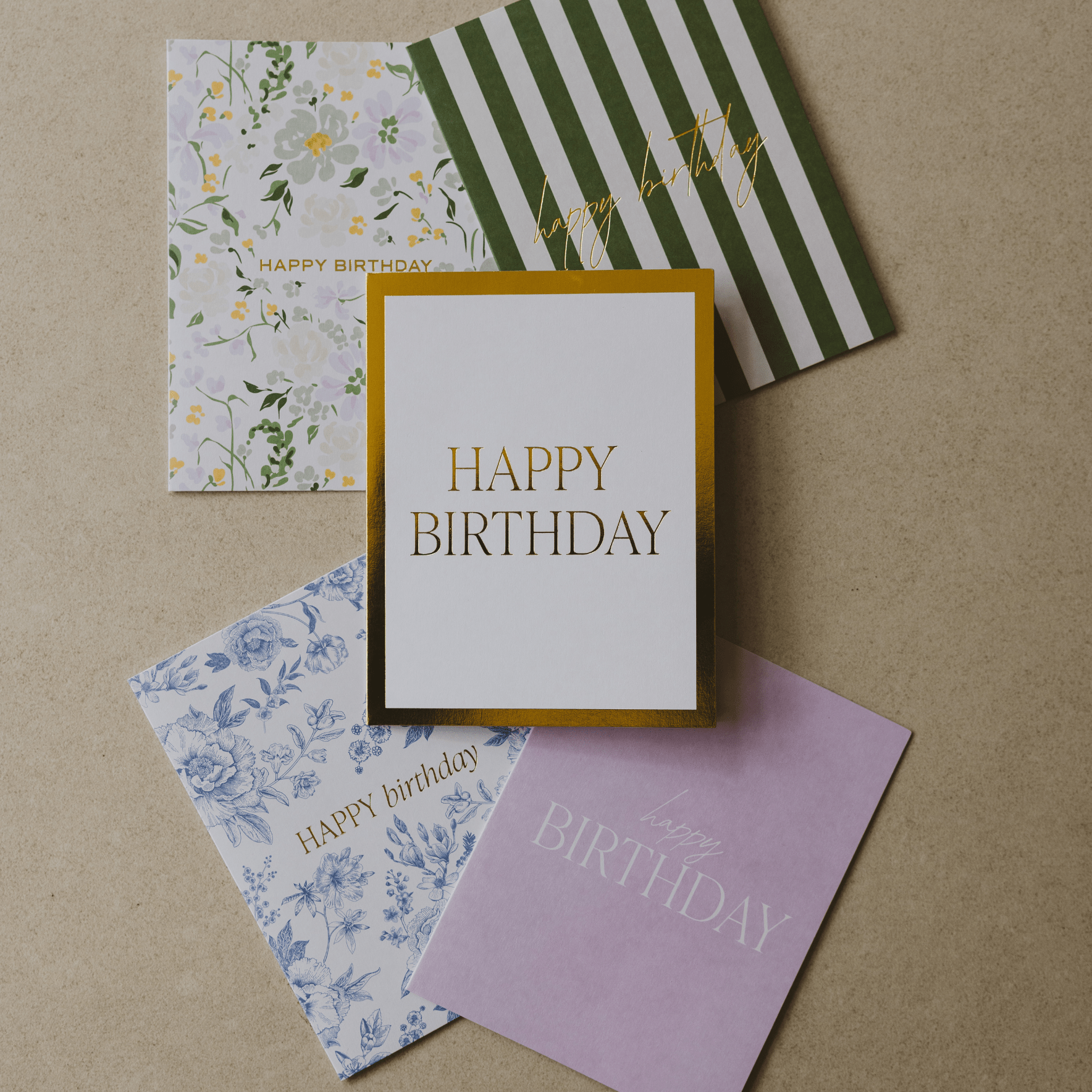 Assorted Happy Birthday Boxed Card Set