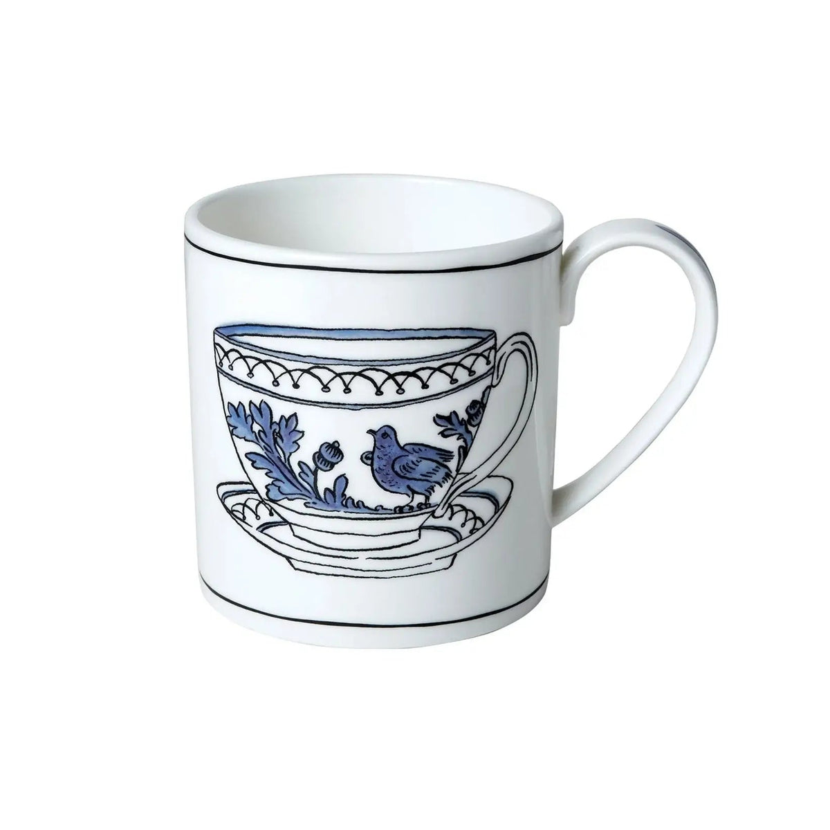Heritage Blue Bird Mug