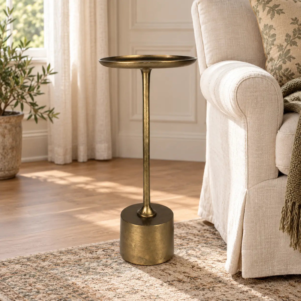 Brass Martini Table