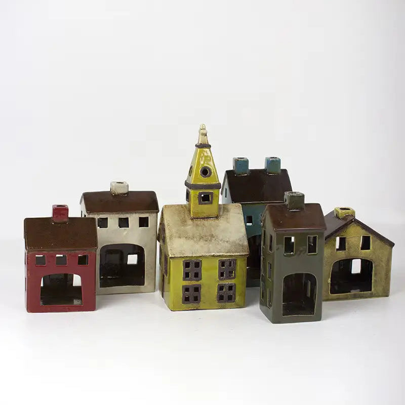 Colorful Ceramic Village