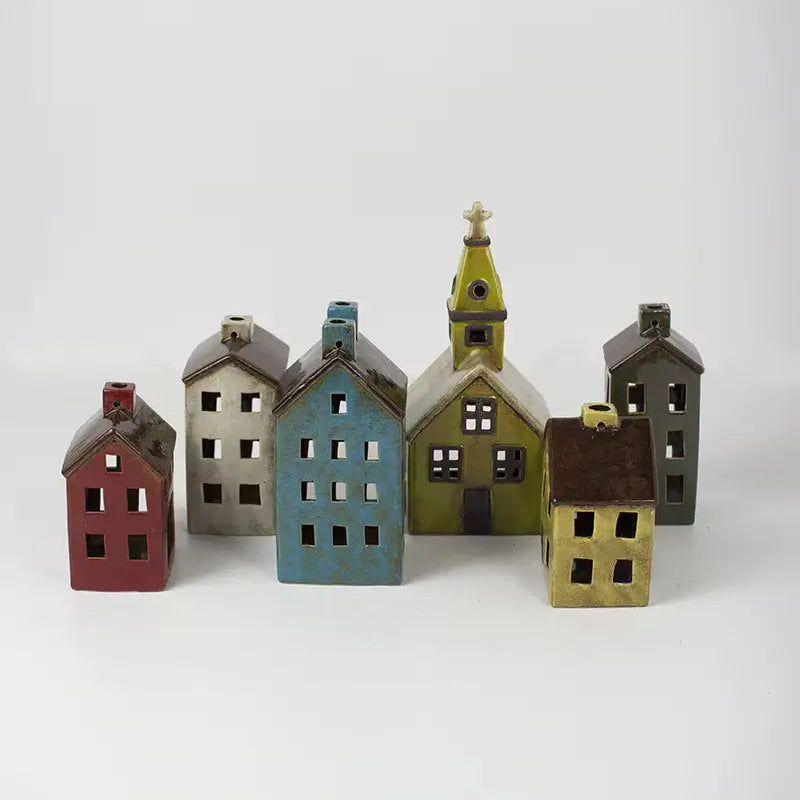 Colorful Ceramic Village