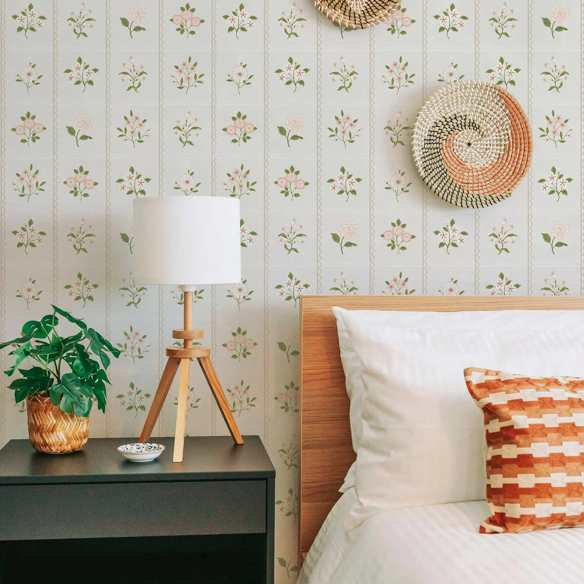 Cottage Floral Peel & Stick Wallpaper