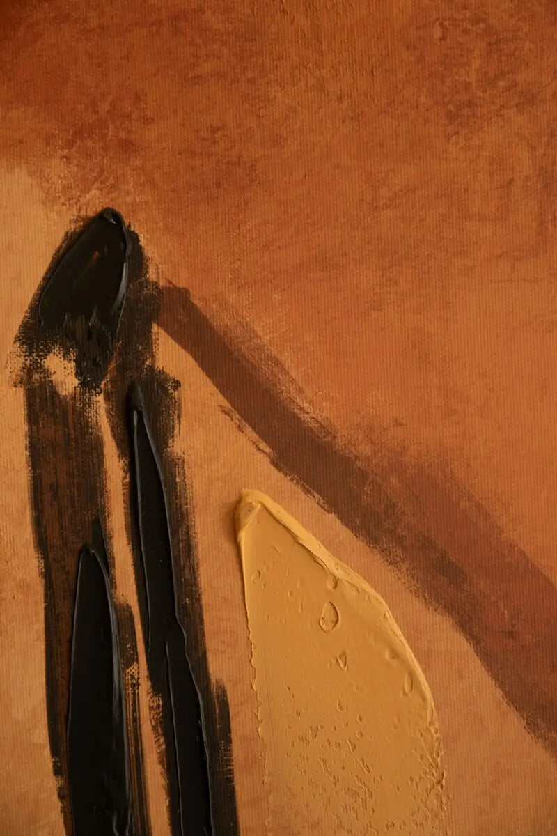 Framed Table & Chair Still-Life Painting