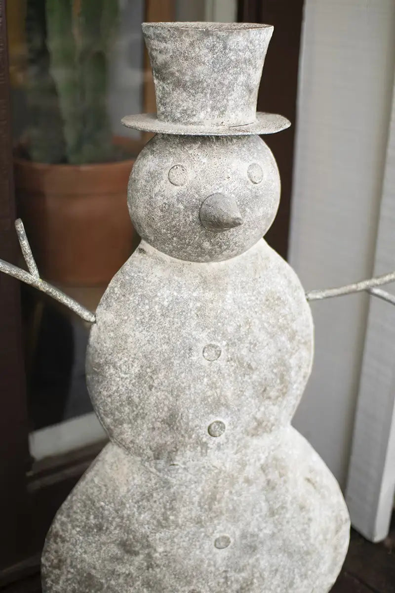 Metal Snowman
