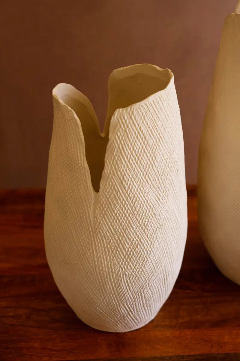 Textured Bloom Flower Vase