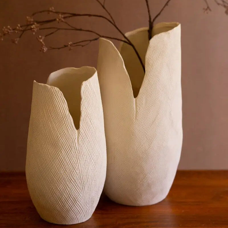 Textured Bloom Flower Vase