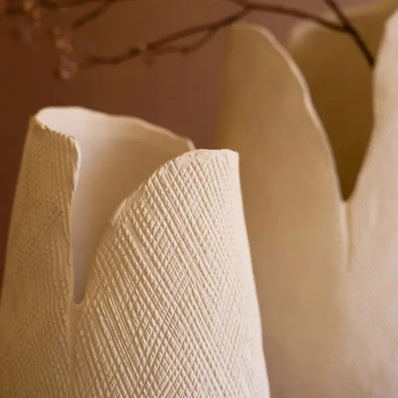 Textured Bloom Flower Vase