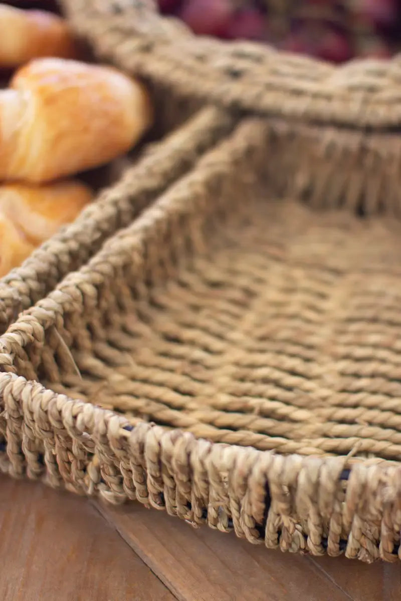 Woven Vine Five Piece Round Serving Set
