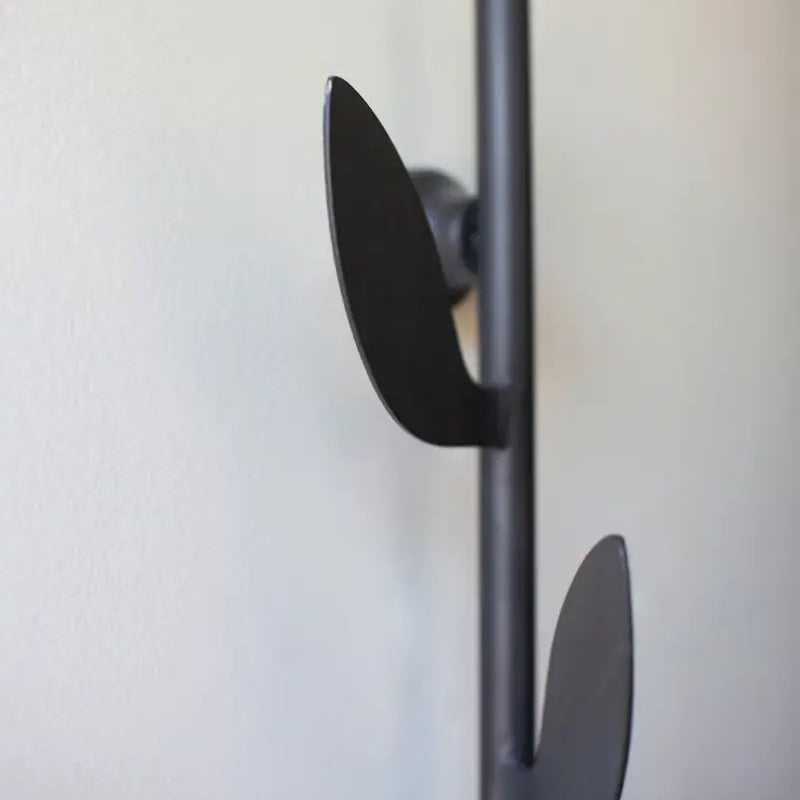 Iron Leaves Wall Coat Rack