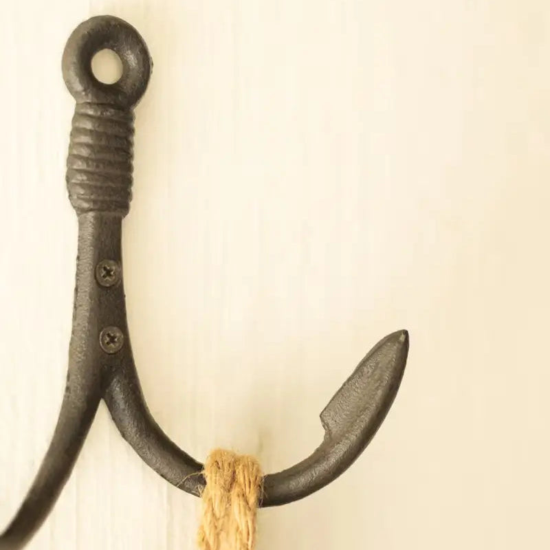 Cast Iron Fishing Hook Hanger