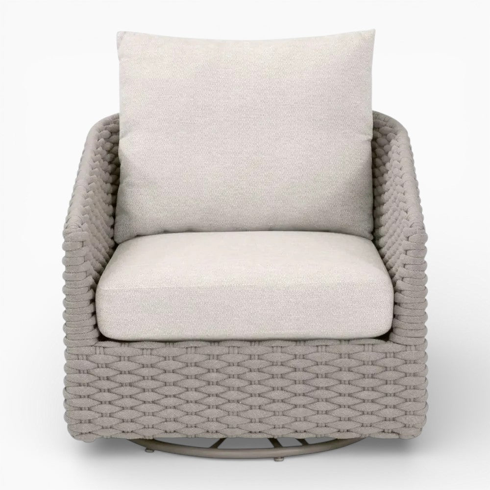 Caspian Outdoor Swivel Rocker Sofa Chair