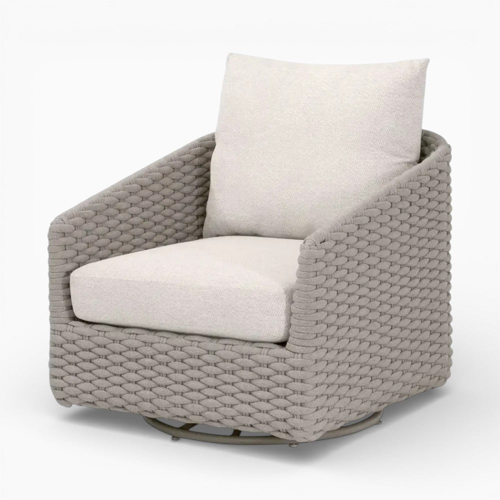 Caspian Outdoor Swivel Rocker Sofa Chair