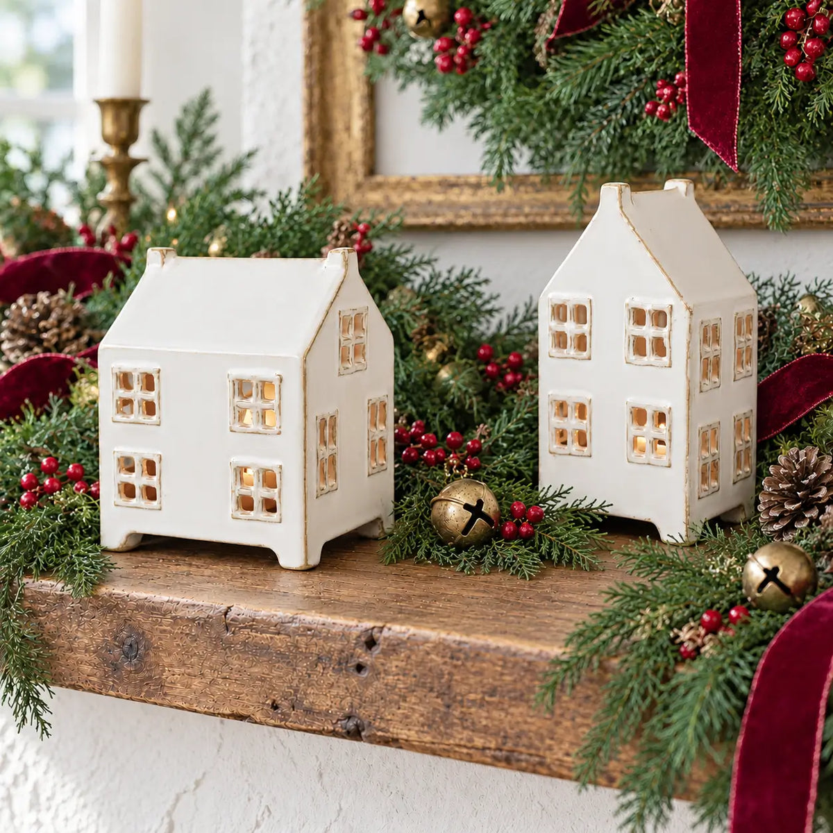 Ceramic Tealight Cottage