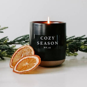 Cozy Season Stoneware Candle