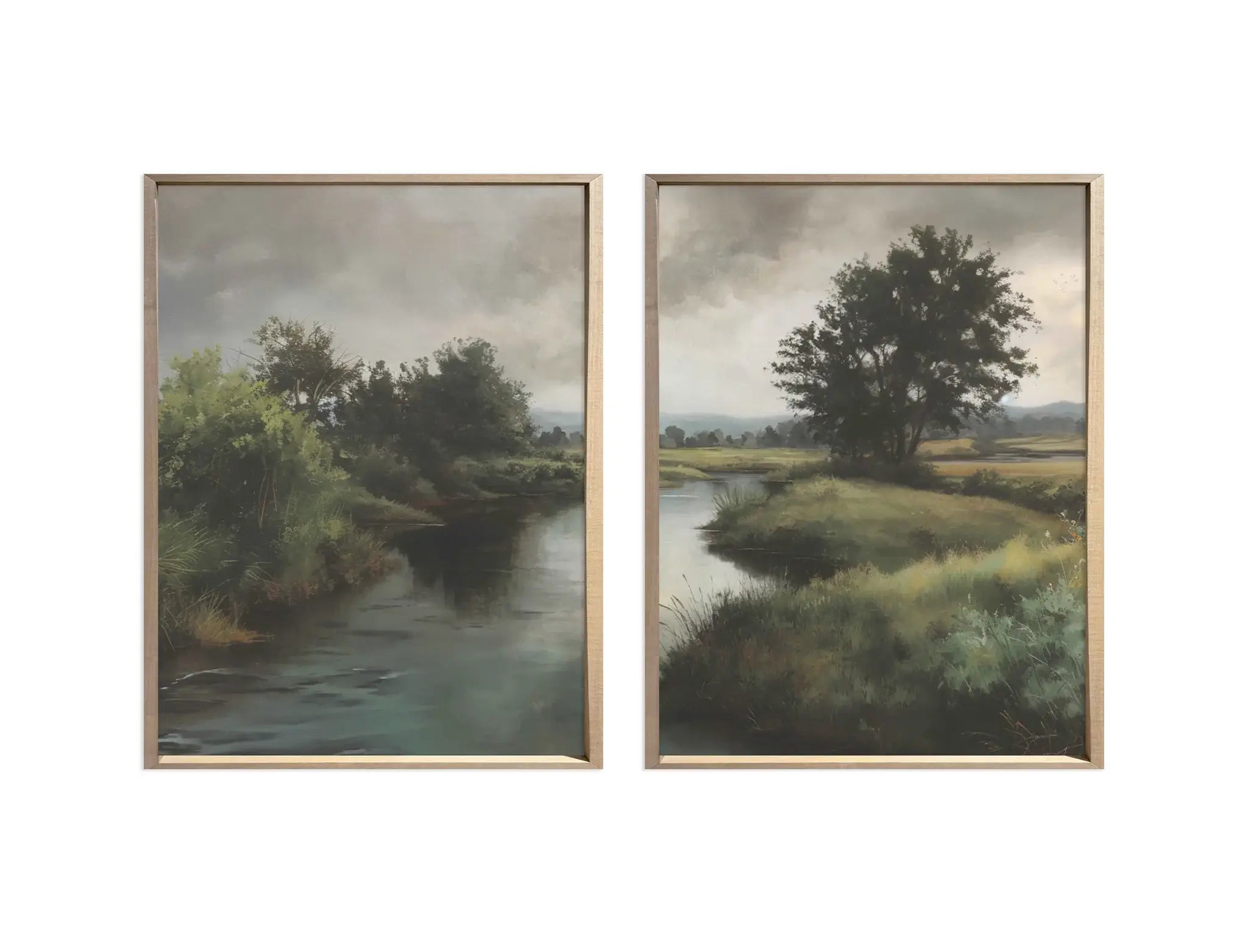 Creekside Diptych Art Set