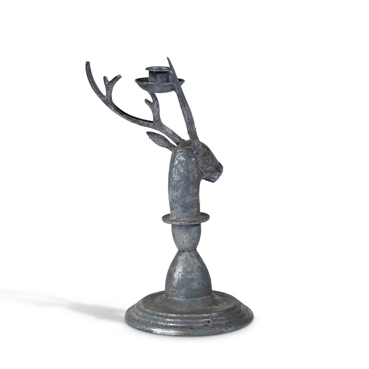 Rustic Deer Candle Holder