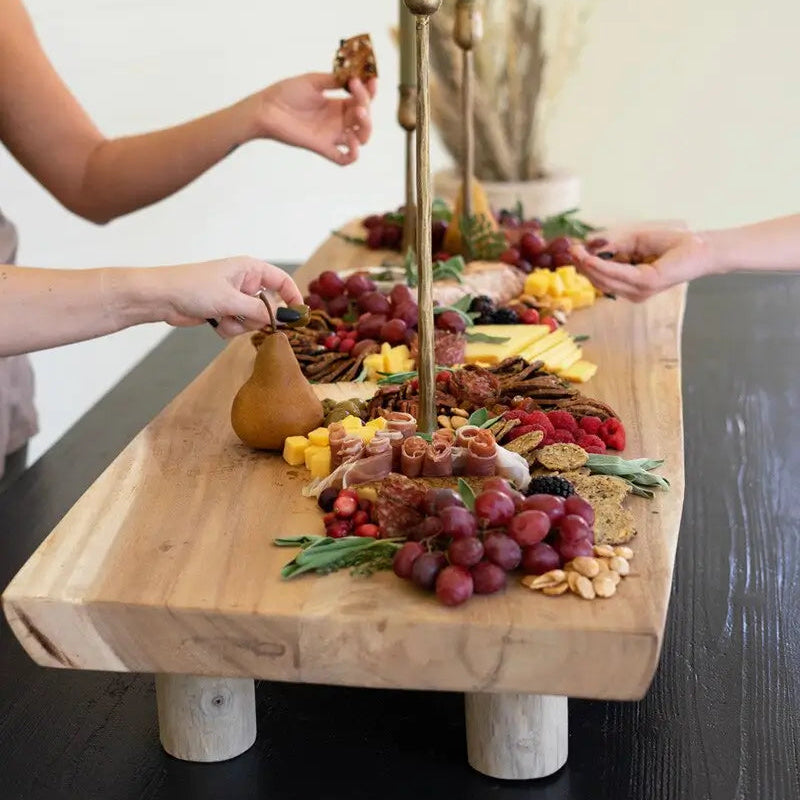 Giant Acacia Wood Charcuterie Board