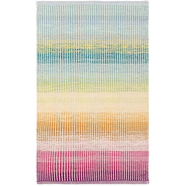 Dash & Albert Watercolor Horizon Handwoven Cotton Rug