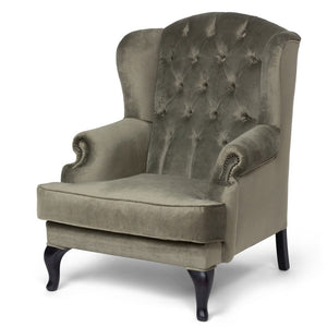 Delancy Tufted Wing Chair