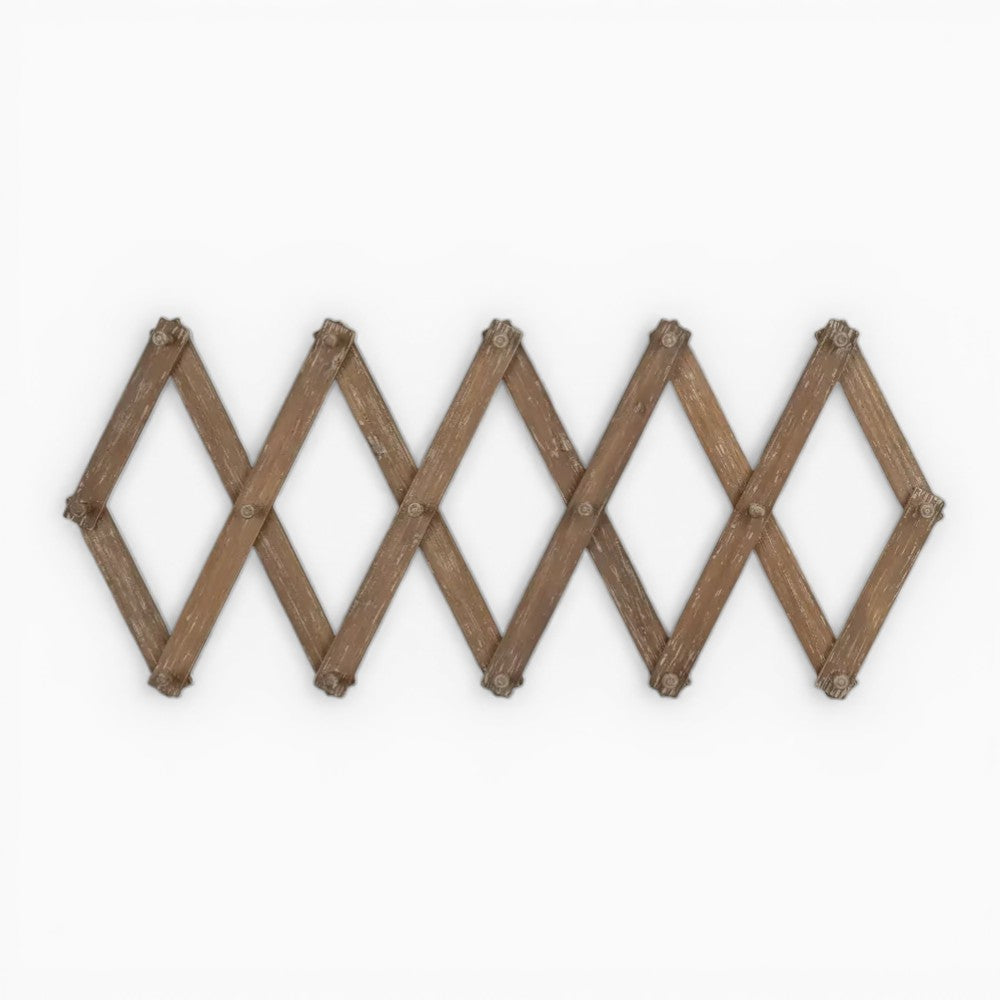 Wood Accordion Wall Hooks