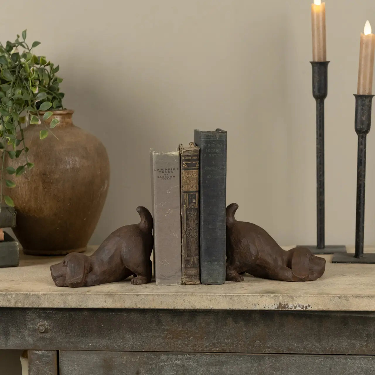 Puppies Bookends