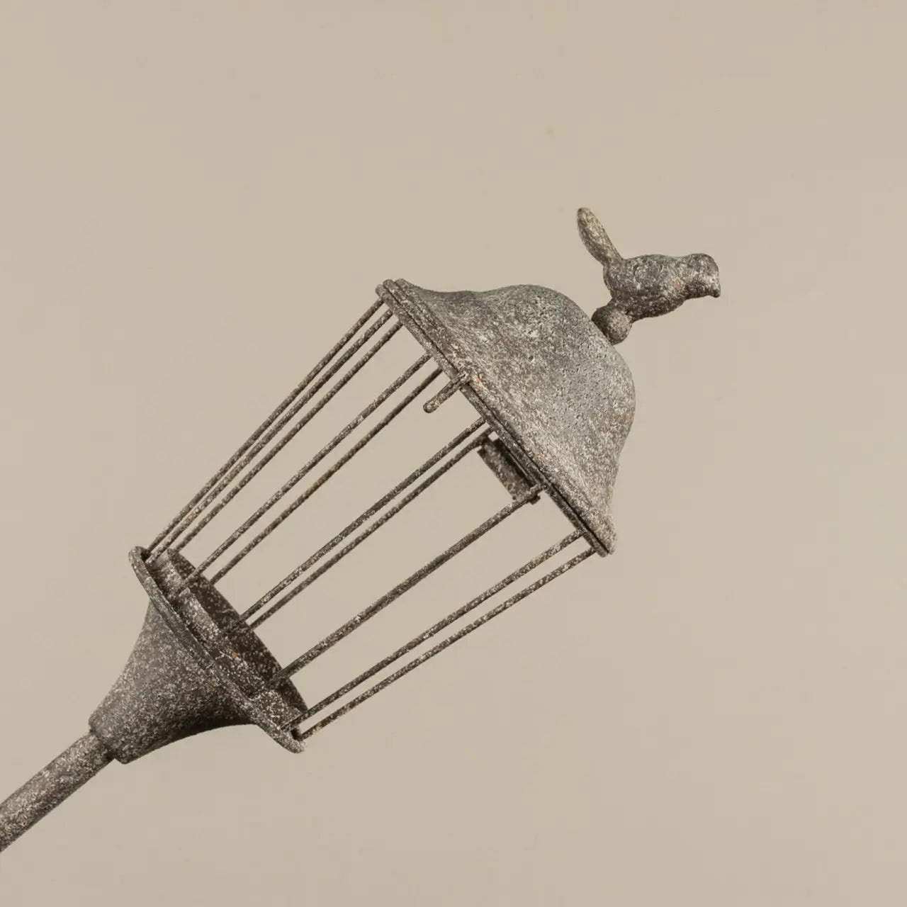 Lantern Garden Stake With Bird