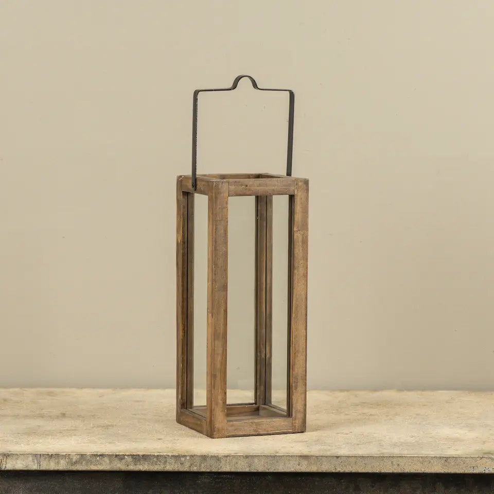 Mabel Wooden Lantern