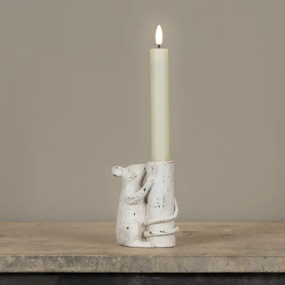 Mouse Taper Candle Holder