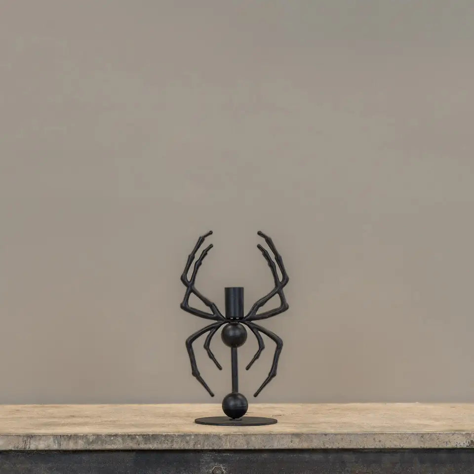 Spider Taper Candle Holder