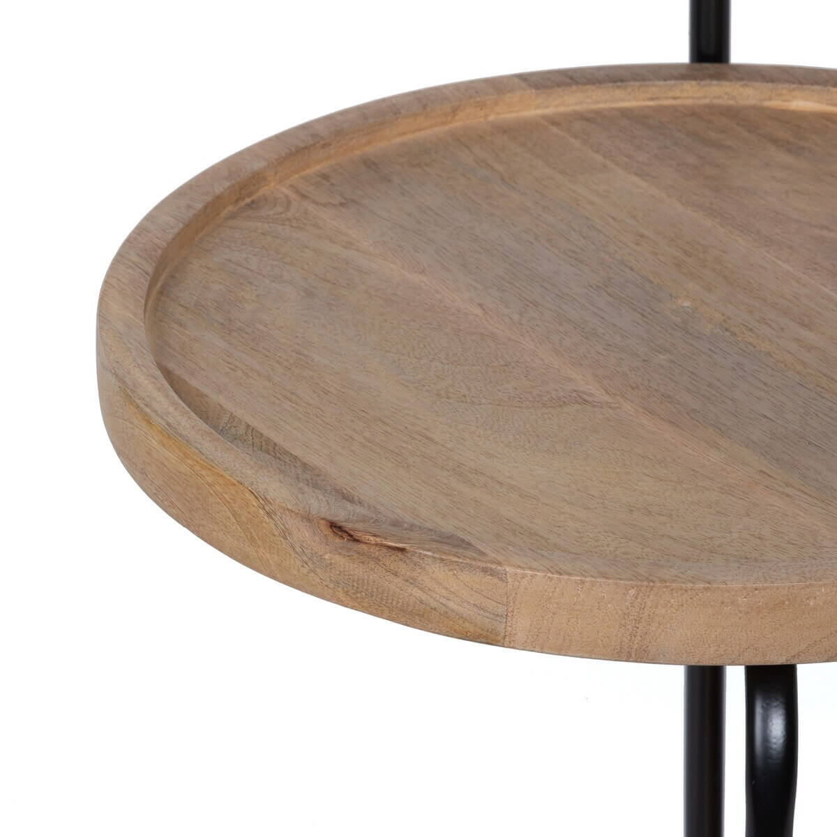 Tiered Wood and Iron Display Stand A Cottage in the City