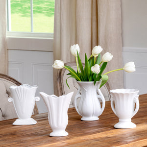 Vintage Style Flower Vase Collection Set