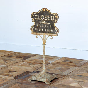 Shopkeeper's Open/Closed Sign