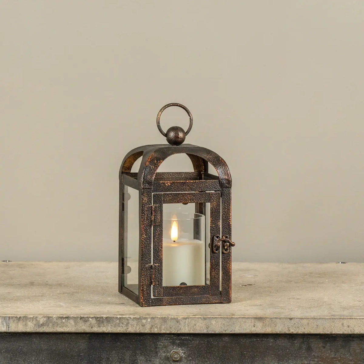 Bronze Arched Lantern