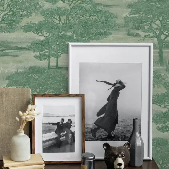 Forest Toile Peel & Stick Wallpaper