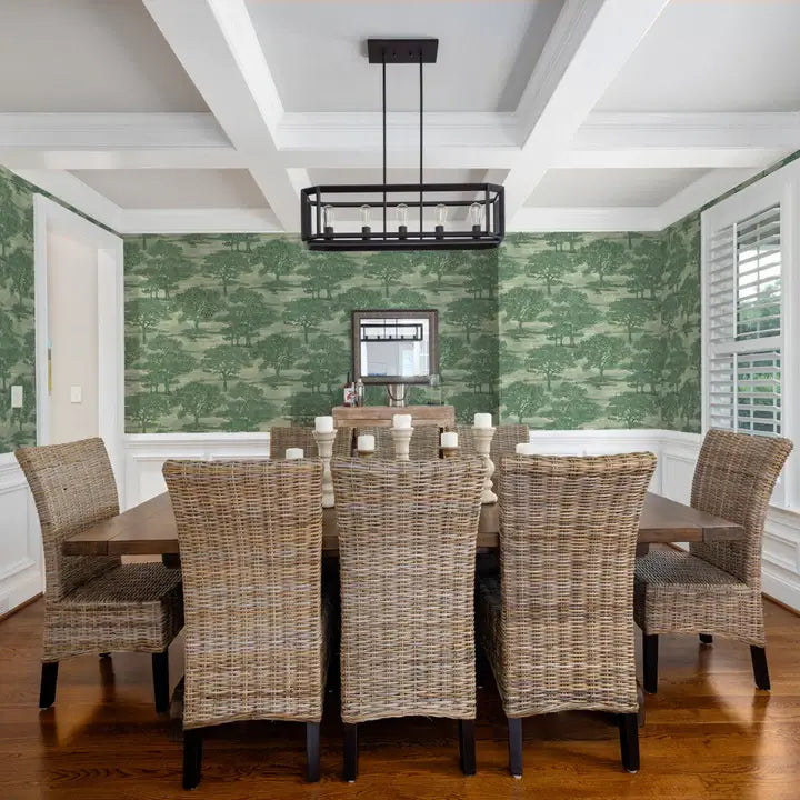 Forest Toile Peel & Stick Wallpaper