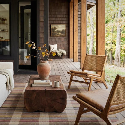 Dash & Albert Swedish Rag Handwoven Indoor/Outdoor Rug