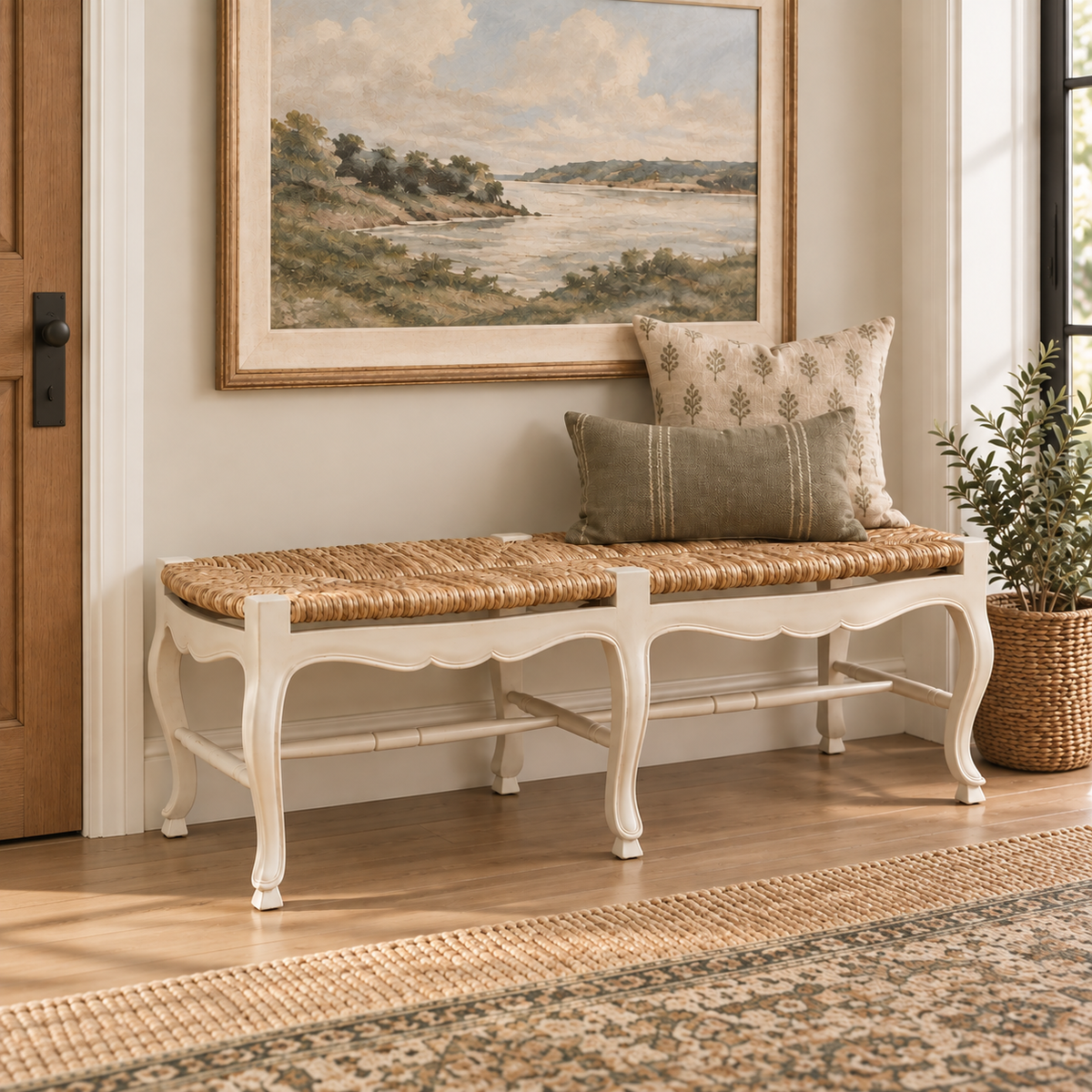 French Backless Settee