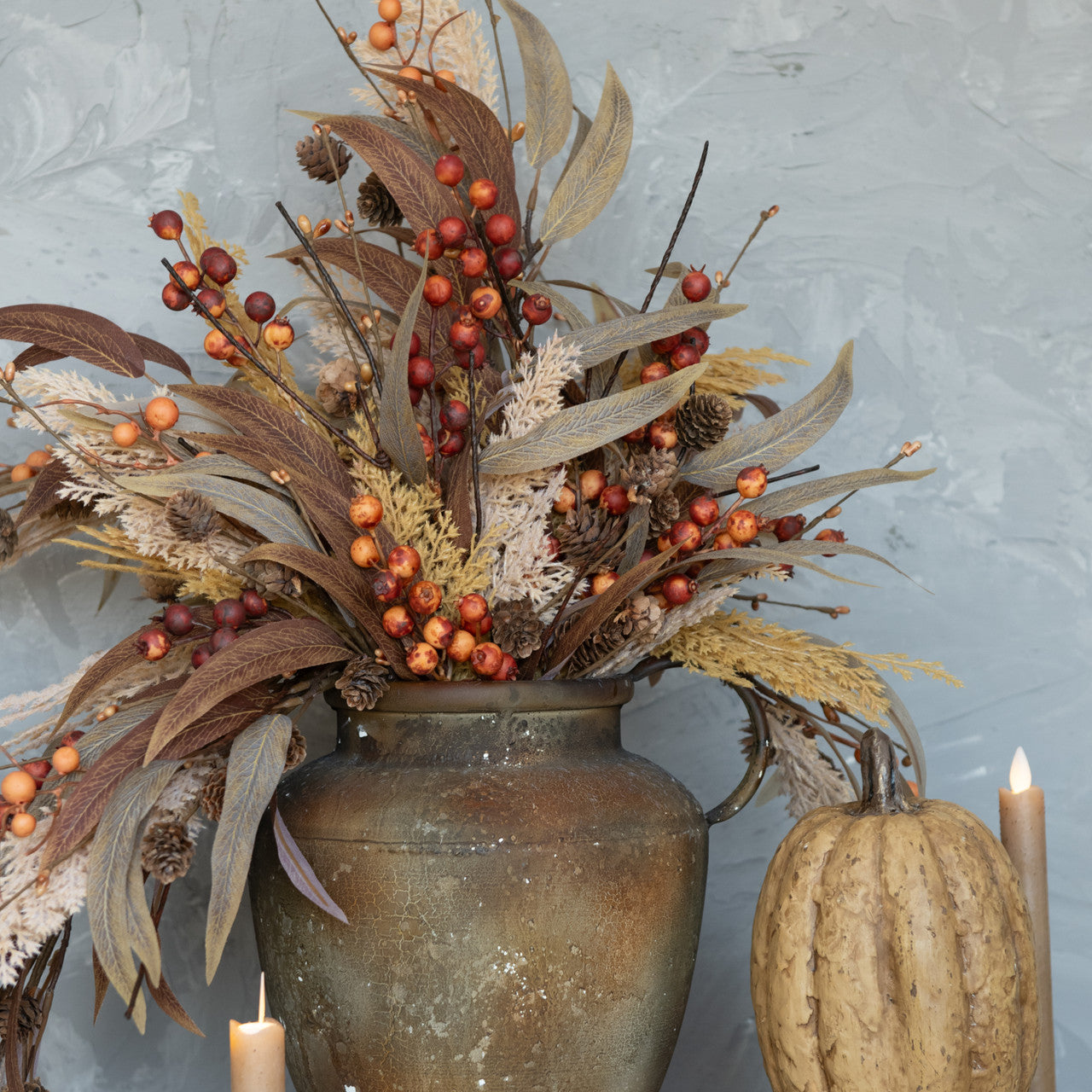 Mixed Wheat & Berry Spray