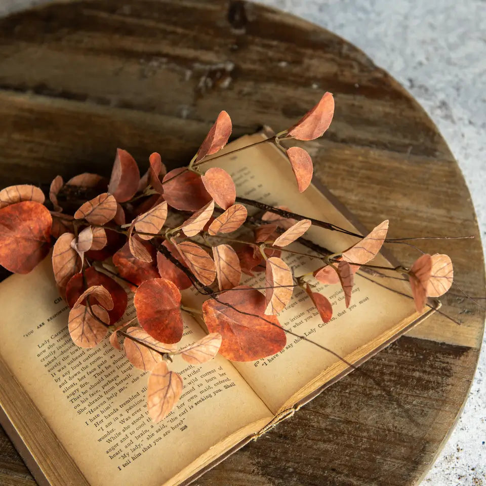 Orange Eucalyptus & Twig Pick