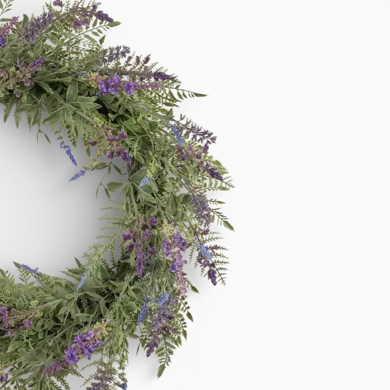 Lavender & Fern Wreath