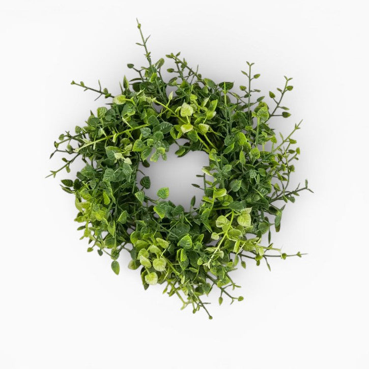 Mini Vinca Vine Candle Ring