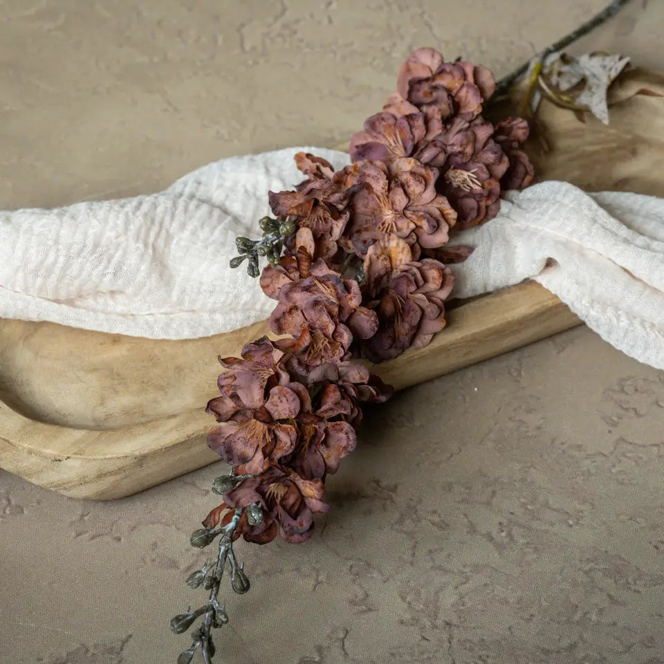 Brown Larkspur Spray