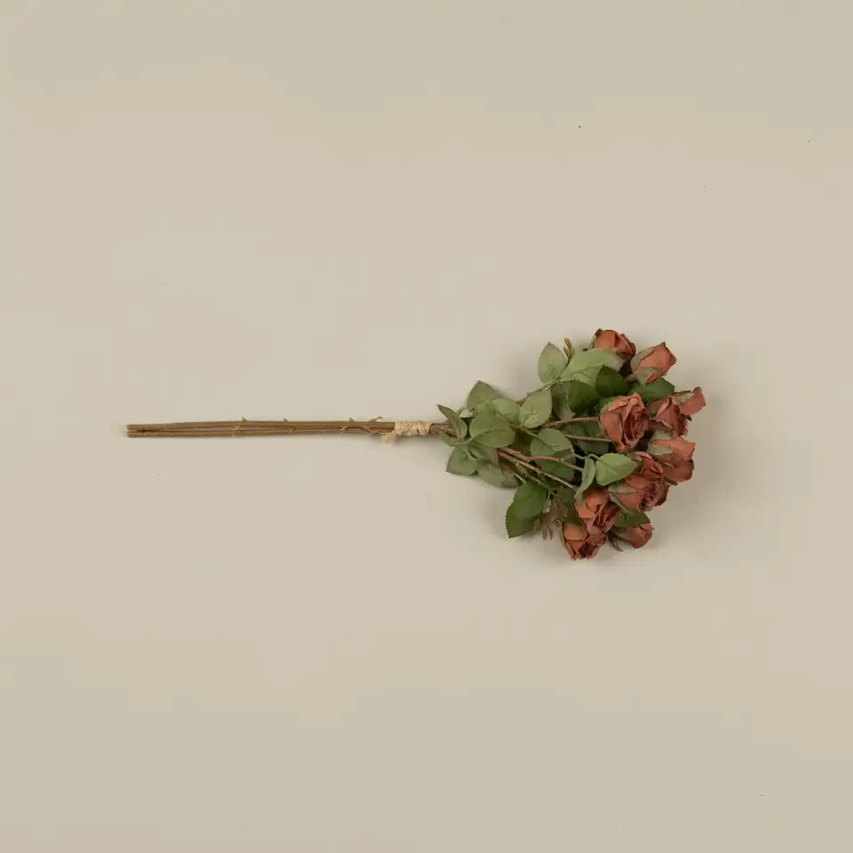 Sunset Dried Mini Rose Bundles